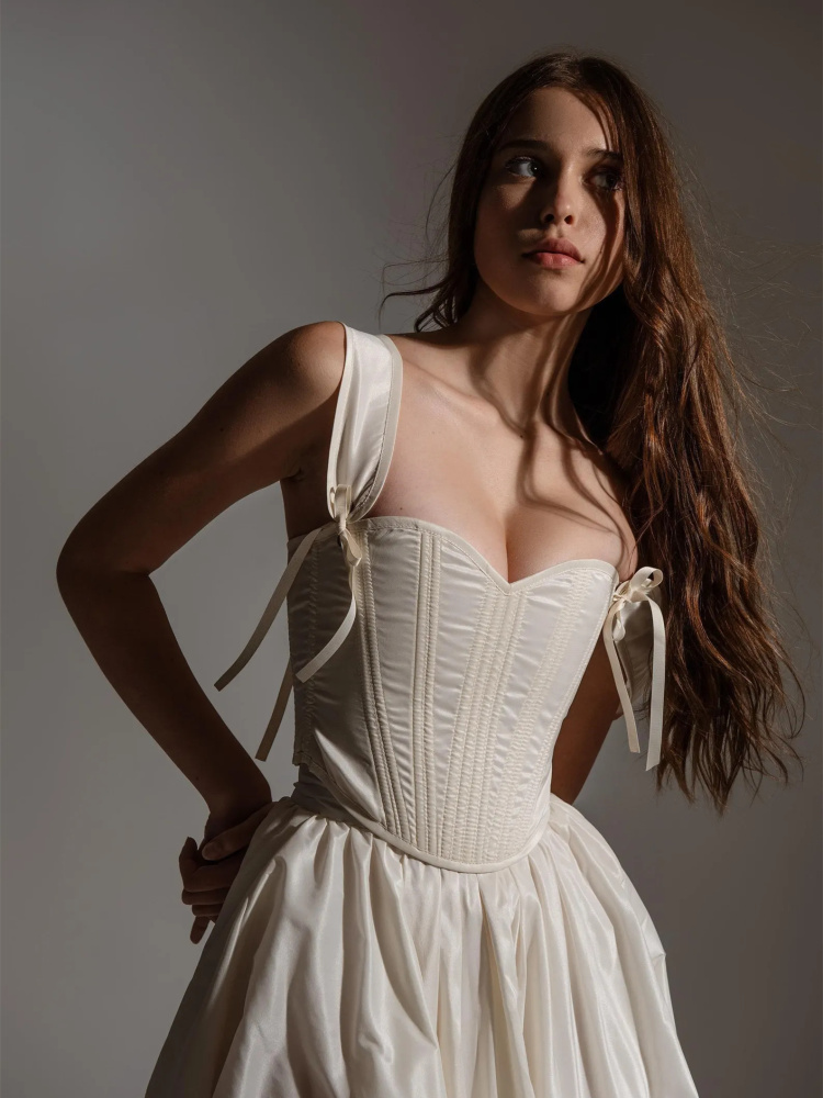 2 Pieces Wedding Dress/Wedding skirt/Bridal Corset