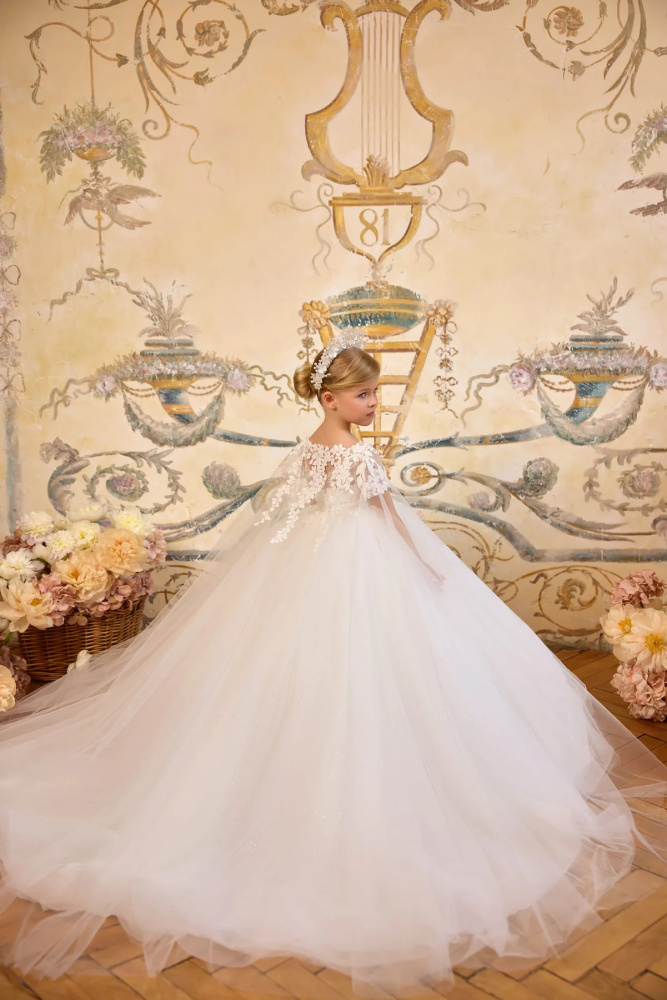 Sparkle Tulle Girls Comunion Dress