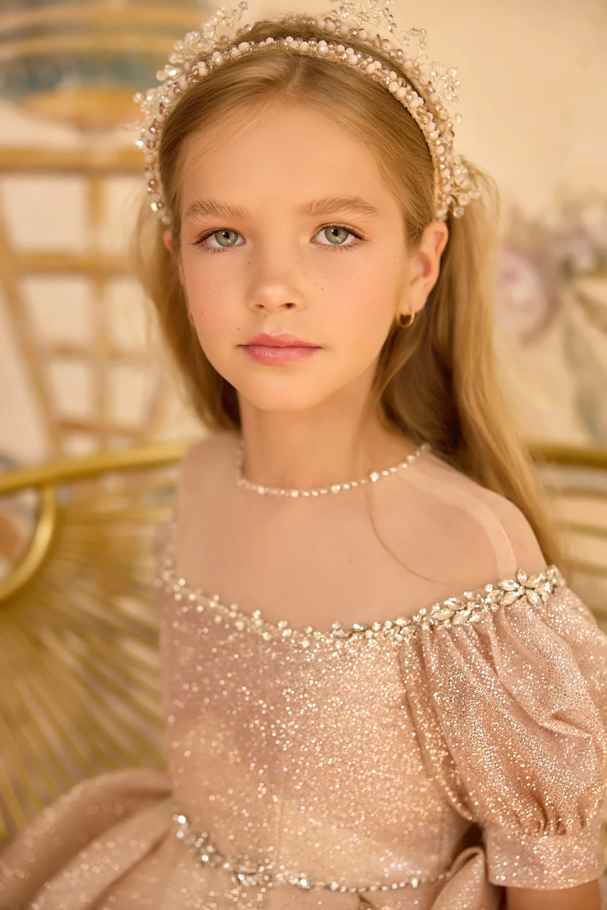 Sparkle Tulle  Girls Party Dress