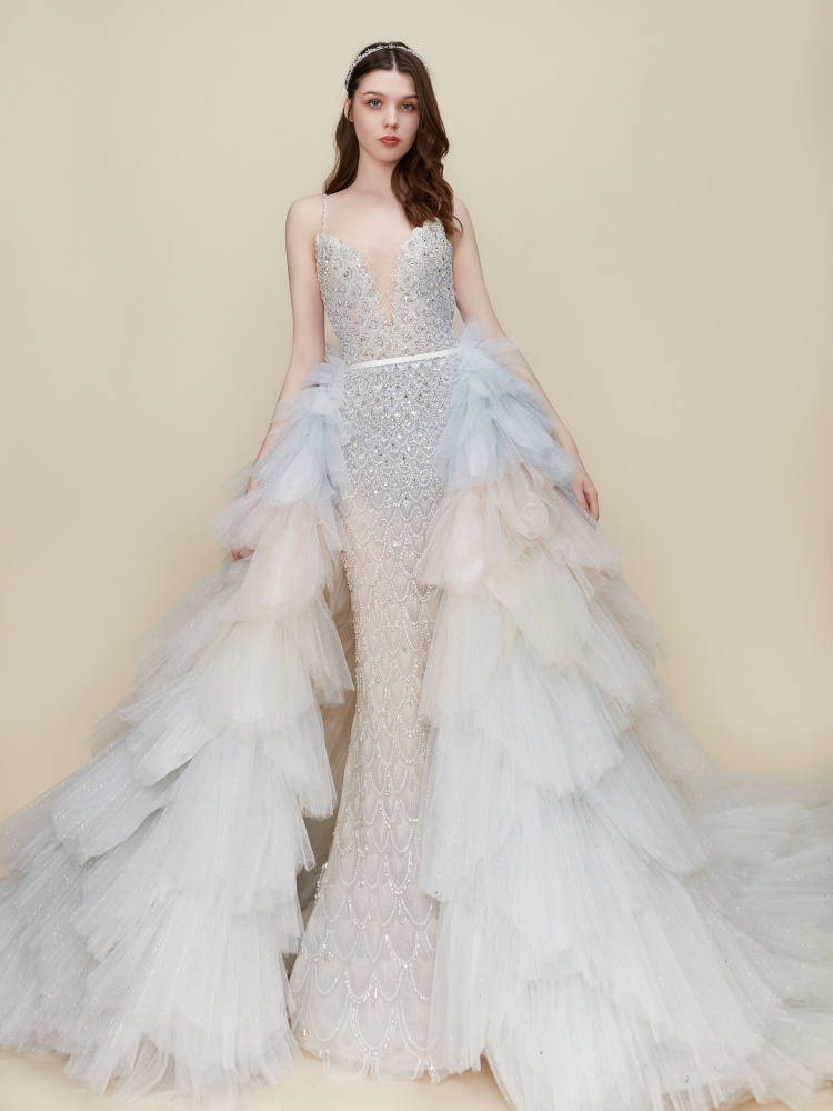 Ruffled Wedding Skirt/Bridal Skirt