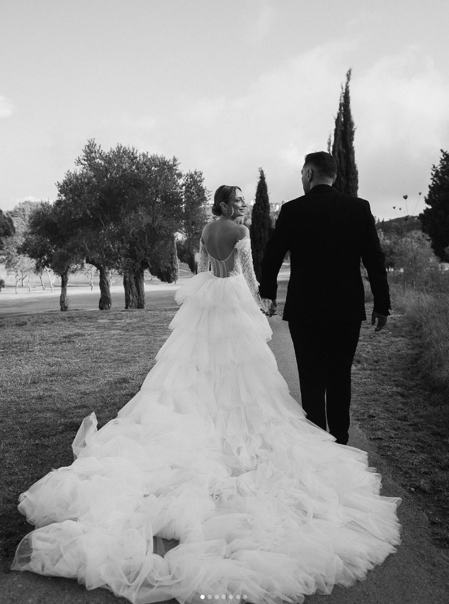 Ivory Ruffled Wedding Skirt/Bridal Skirt
