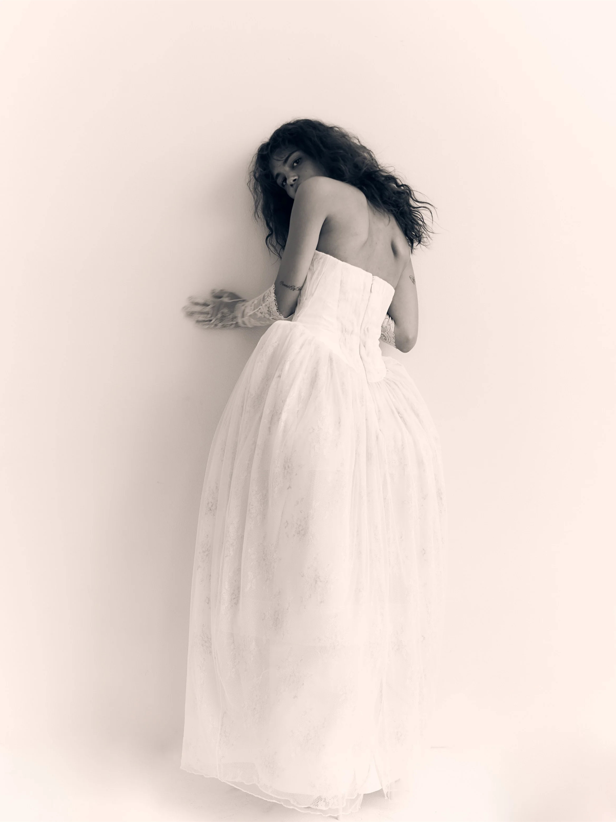 Vintage Ivory Bridal Dress