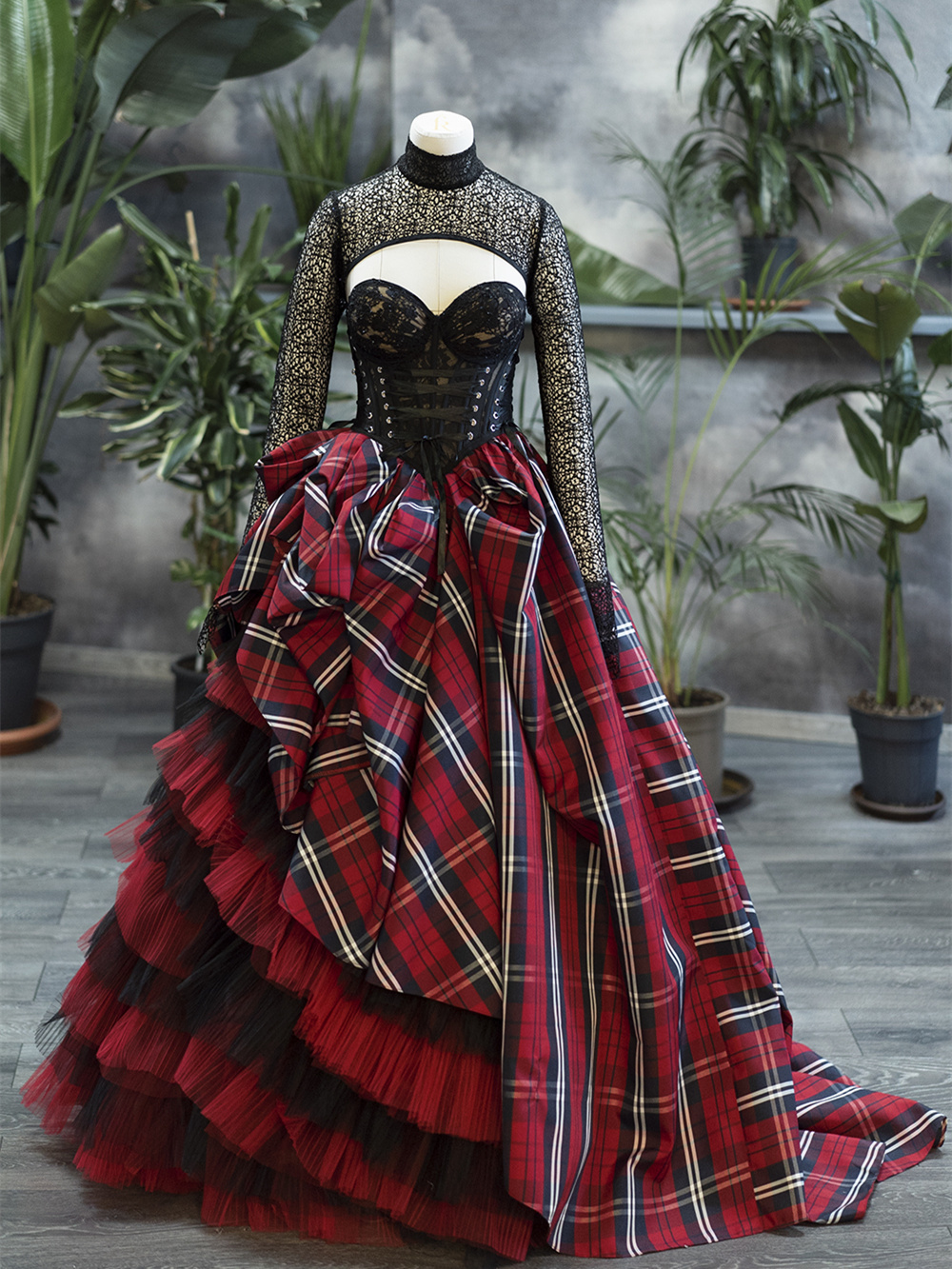 Vintage Photoshoot Dress/Prom Dress/Cosplay Dress