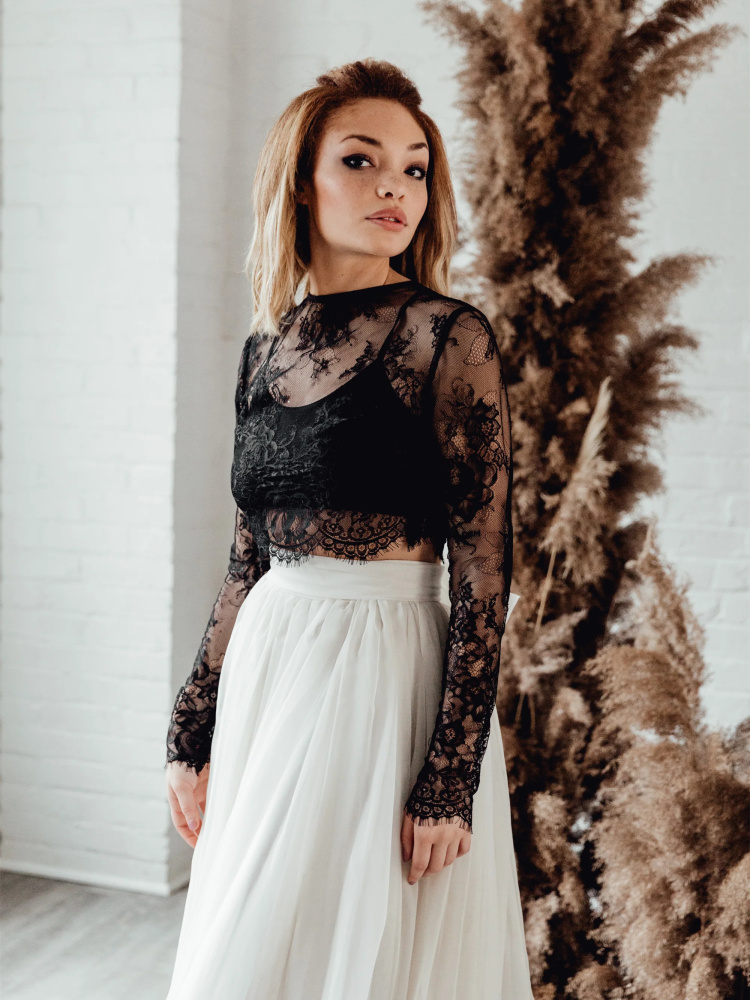 Faded Colors 2 Pieces Photoshoot Skirt/Wedding Skirt