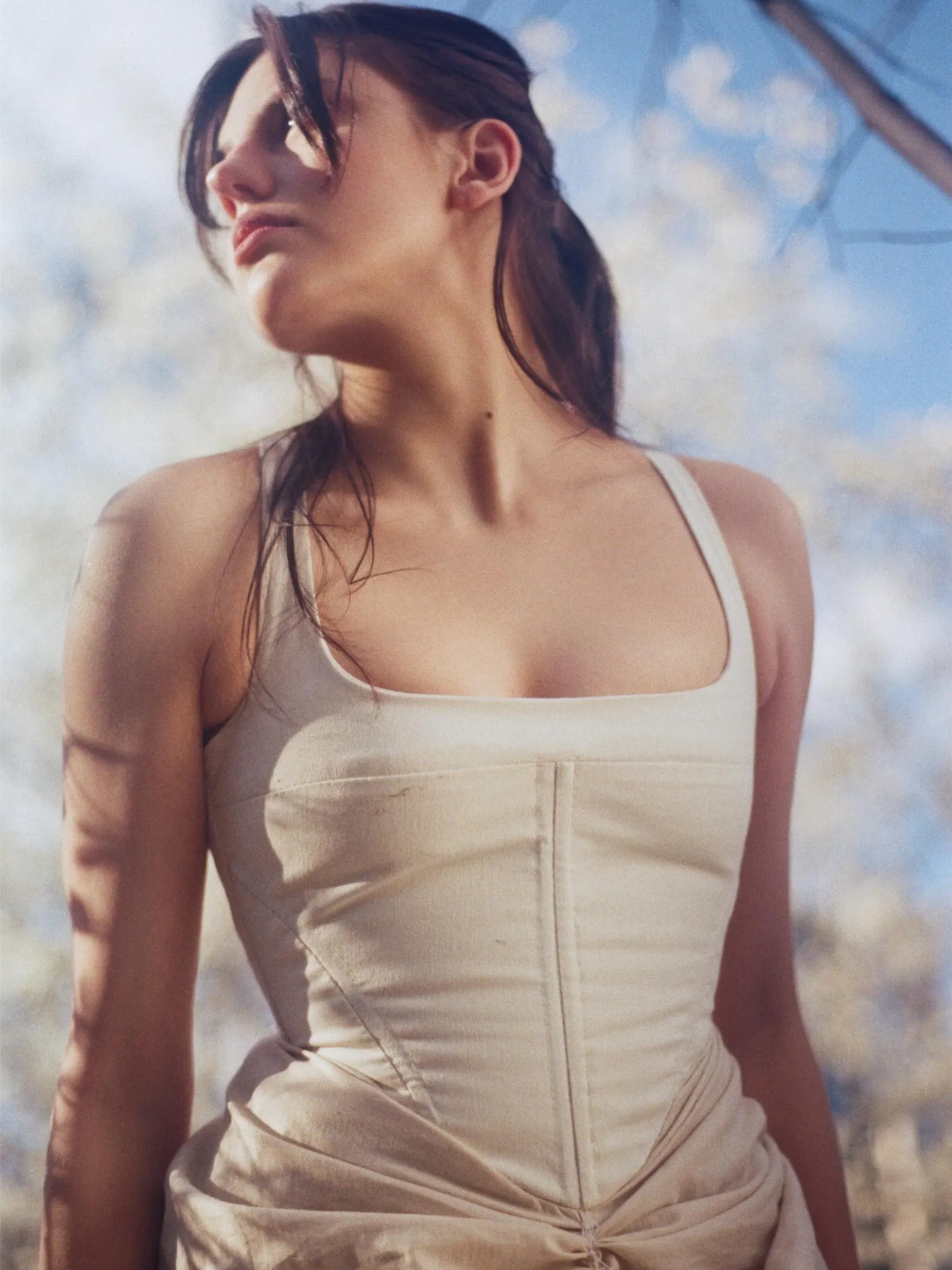Vintage Cotton Bridal  Photoshoot Dress/Vintage Custome Dress