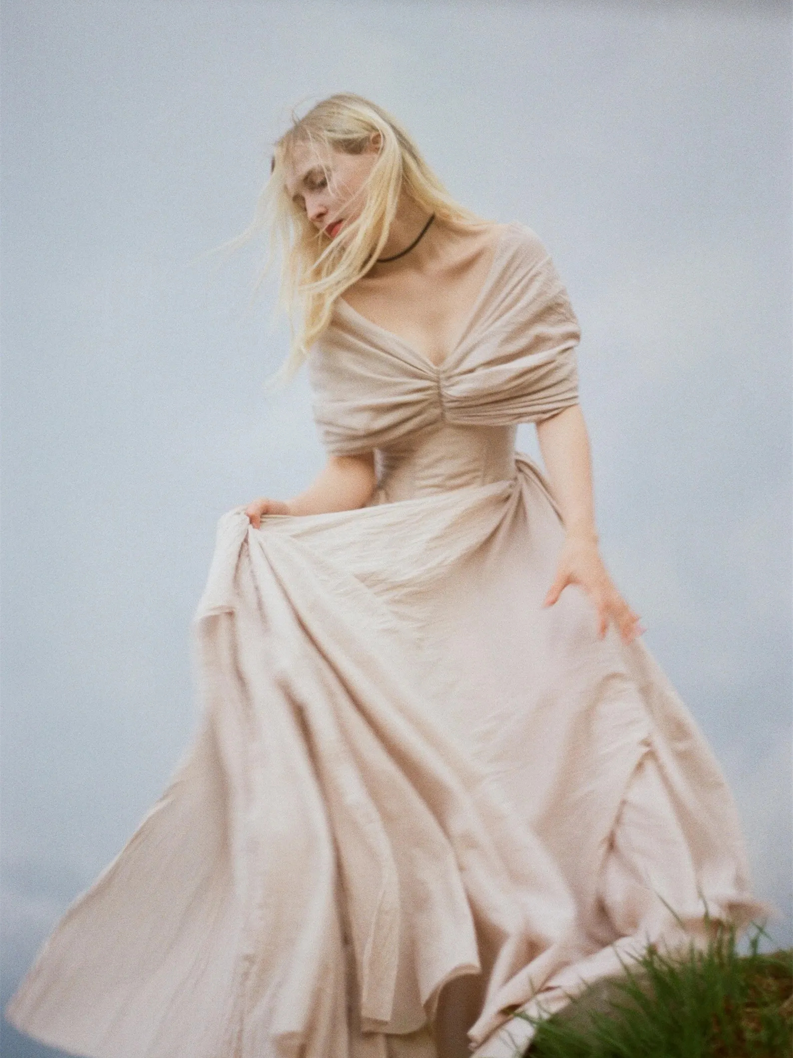 Vintage Cotton Bridal  Photoshoot Dress/Vintage Custome Dress
