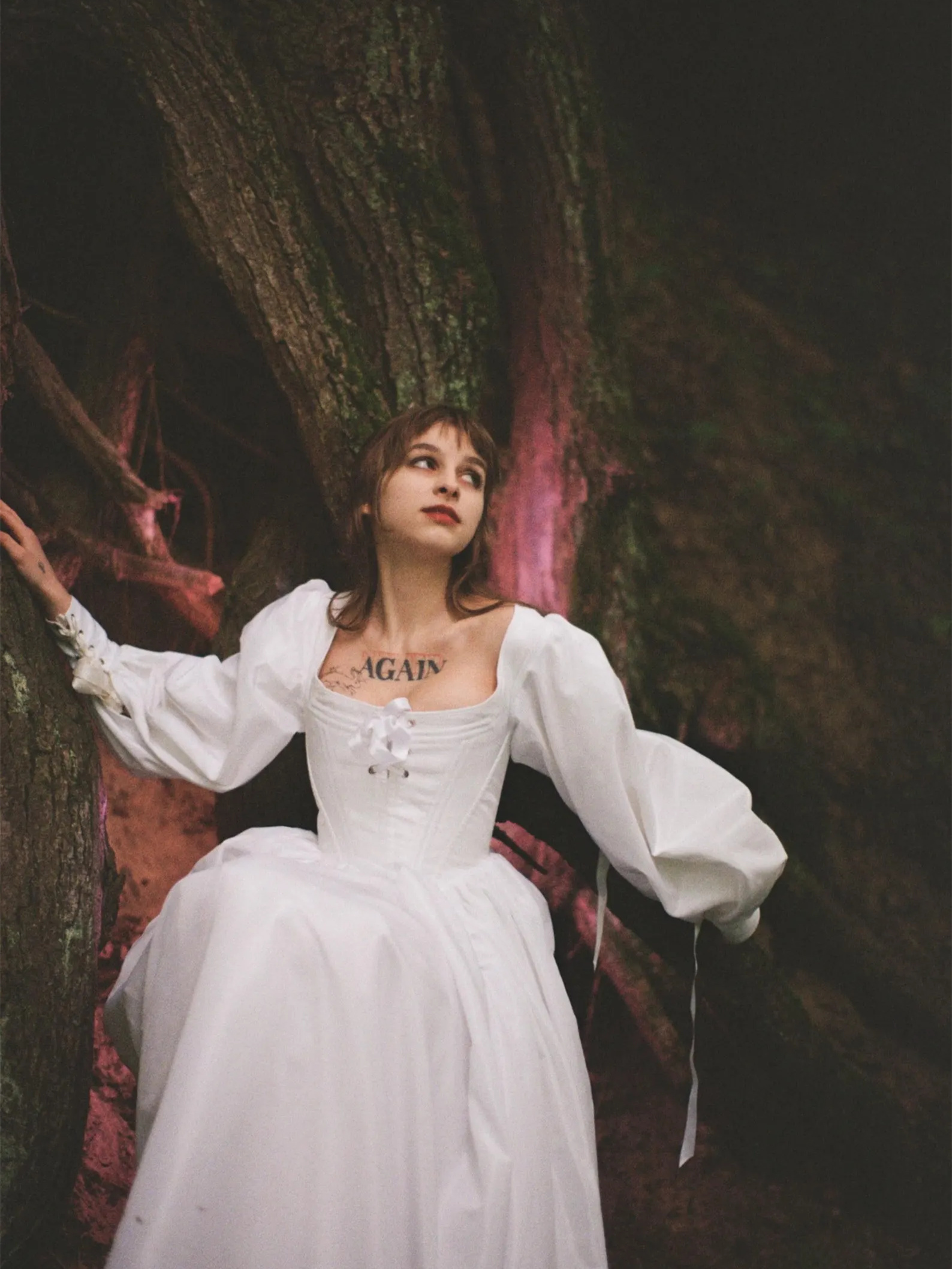 Vintage Cotton Bridal  Photoshoot Dress/Vintage Custome Dress