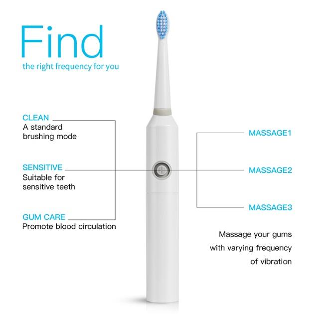 PT8S Battery Sonic Toothbrush