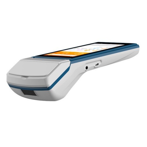 Mobile touch POS with printer and 3G 4G sim card slot and NFC scanner