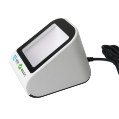 2D barcode scanner for payment can scan barcodes on media such as paper