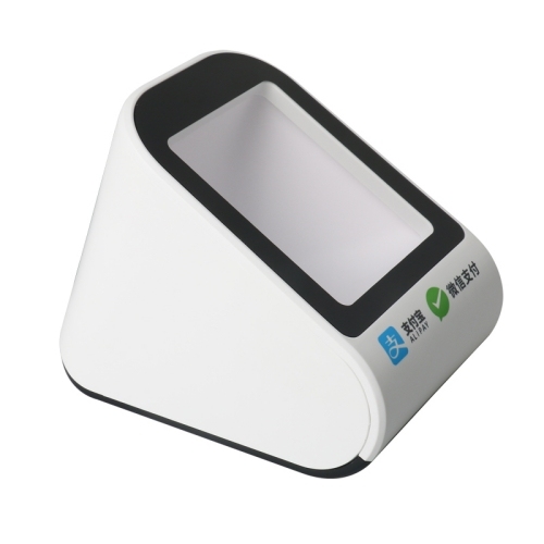 2D barcode scanner for payment can scan barcodes on media such as paper