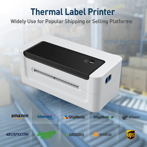 4inch barcode printer all in one label printer Paper Width 38-120mm