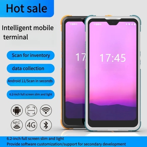 Handheld Smart Terminal One dimensional and two-dimensional barcode scanning data collector, handheld PDA integrated terminal - Android 11