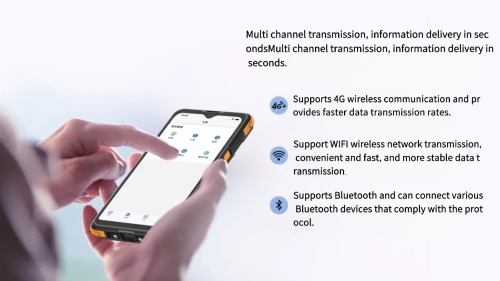 Handheld Smart Terminal One dimensional and two-dimensional barcode scanning data collector, handheld PDA integrated terminal - Android 11