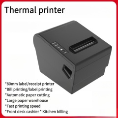 80mm usb powered thermal receipt printer thermal label printer receipt printer ticket machine barcode printer
