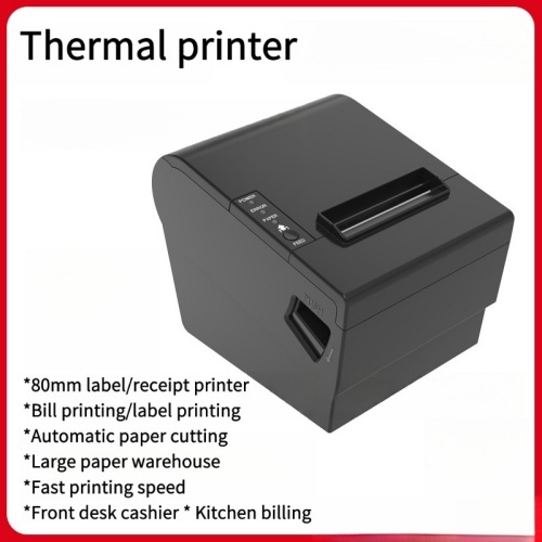 80mm usb powered thermal receipt printer thermal label printer receipt printer ticket machine barcode printer