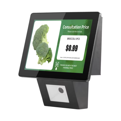 Price Checker for Grocery Price Checker with Scanner Self Price Check Machine 8 Inch High Quality Price Checker New Windows Android Price Checker 8 Inch Support Wallmount Barcode Scanner