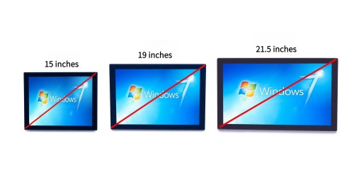 15/19/21.5inch Wall Mount Cash Register Touch POS for supermarket, restaurants, hotels Commercial Wall Mounted Touch Pos Display Terminal Retail Store Pos System 15 PC Touch Screen