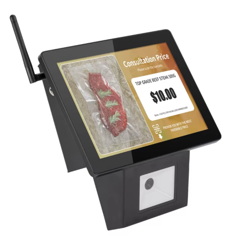 Price Checker for Grocery Price Checker with Scanner Self Price Check Machine 8 Inch High Quality Price Checker New Windows Android Price Checker 8 Inch Support Wallmount Barcode Scanner