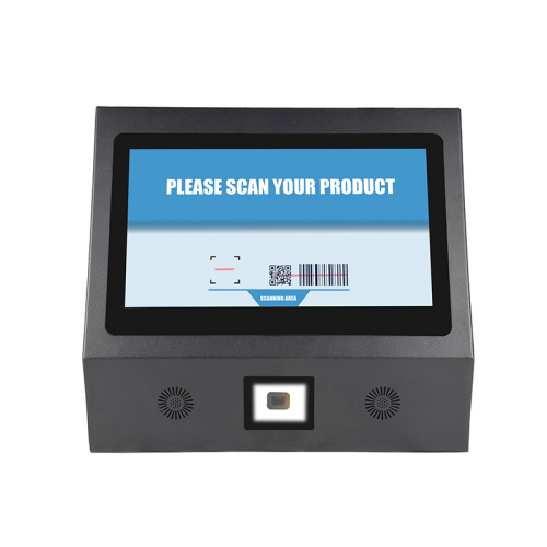 11.6inch Aluminum Alloy Price Checker with POE option Supermarket and shopping mall self-service price inquiry machine, product code barcode scanning inquiry machine, touch operated quick scanning device