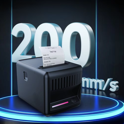 USB 80mm Thermal Receipt Ticket Printer for POS Cashier Supermarket Restaurant Mini Printing Machine