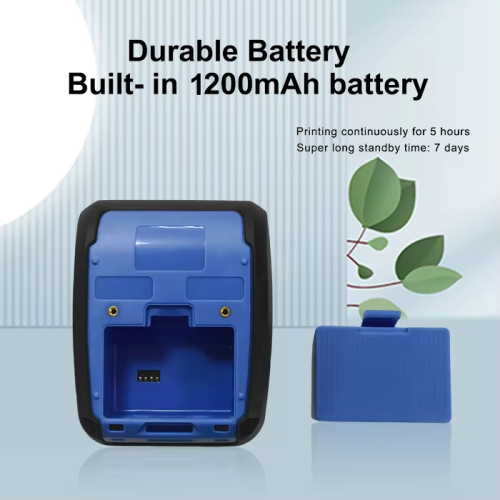Portable Mini Wireless Thermal Barcode Printer Thermal Printer USB Wireless Portable Thermal Barcode Receipt Printer