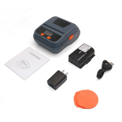 80mm Portable Thermal Receipt Label Printer Portable handheld barcode Thermal label 80mm Printer for jewelry sticker and express delivery note