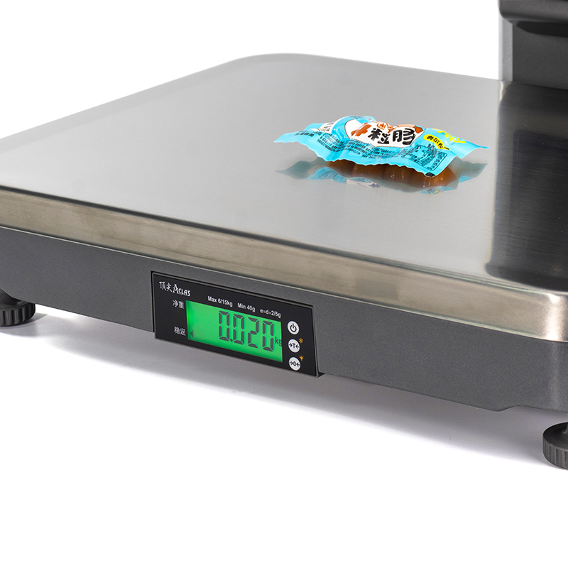 POS Terminal Scales 15.6" Capacitive Touchscreen Win10 8G RAM 128G SSD Cash Drawer Weighing Functions YOUYOU AI