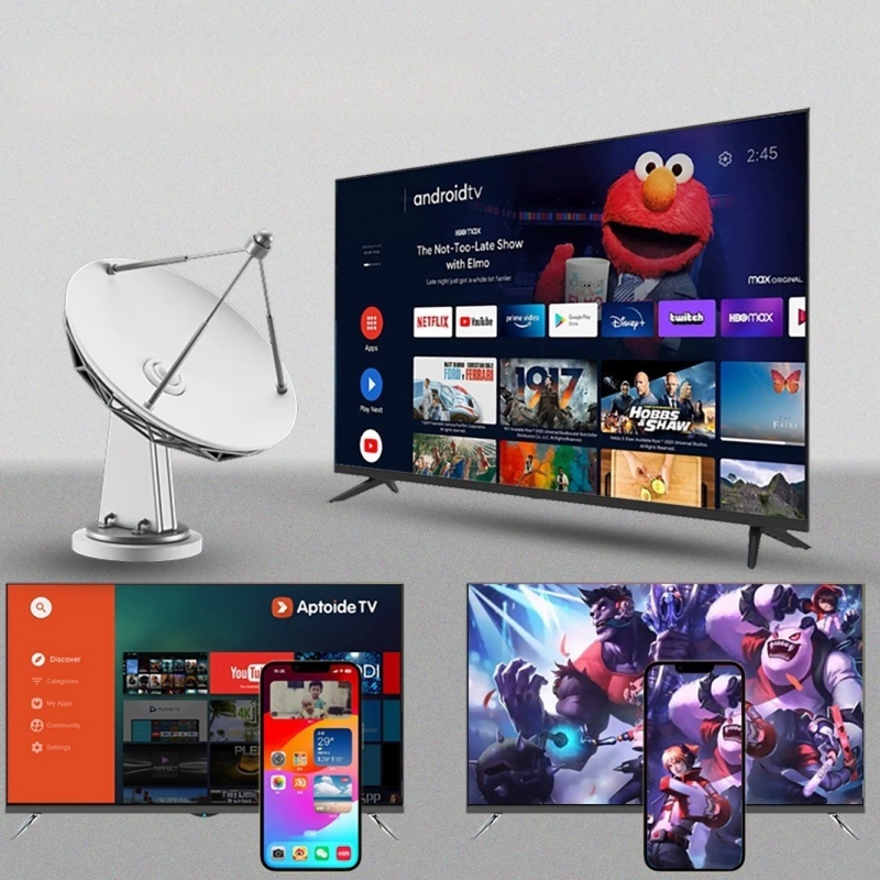 17/26/32/43/50/55/65/75/85/98inch Full screen android smart TV