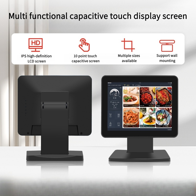 14inch/15inch/17inch/17.3inch/18.5inch/19inch/19.5inch/21.5inch/23.8inch Capacitive touchscreen display, order-taking and payment POS machine