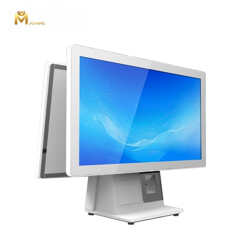21.5inch Dual Screen POS Terminal with Barcode Scanner and Printer