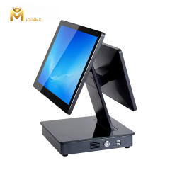 15.6inch capacitive touchscreen 1366*768 Dual Screen Touch POS with Aluminum Alloy Stand
