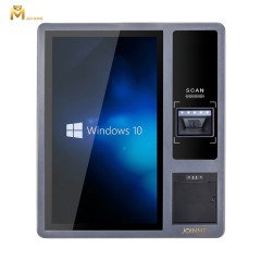 21.5inch Integrated Wall-Mount Self-service Kiosk with Printer and NFC and Barcode Scanner