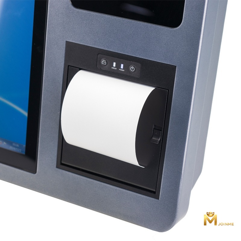 21.5inch Integrated Wall-Mount Self-service Kiosk with Printer and NFC and Barcode Scanner