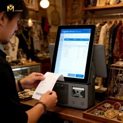 15.6inch BOE capacitive Touchscreen 1366*768 Aluminum Alloy Self-service Kiosk