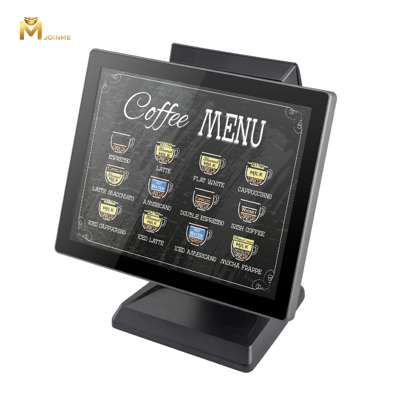 15inch Touchscreen 1024*768/15.6inch BOE capacitive Touchscreen Aluminum Alloy Touch POS Terminal with Foldable Base Stand