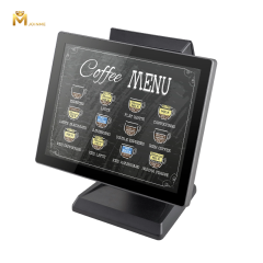 15inch Touchscreen 1024*768/15.6inch BOE capacitive Touchscreen Aluminum Alloy Touch POS Terminal with Foldable Base Stand