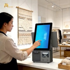 15.6inch BOE capacitive Touchscreen 1366*768 Aluminum Alloy Self-service Kiosk