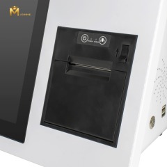15.6inch All in one smart payment pos all in one android pos system with printer Touch Screen Kiosk Self Pay Machine Barcode Scanner for restaurant