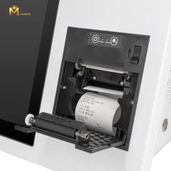 15.6inch All in one smart payment pos all in one android pos system with printer Touch Screen Kiosk Self Pay Machine Barcode Scanner for restaurant
