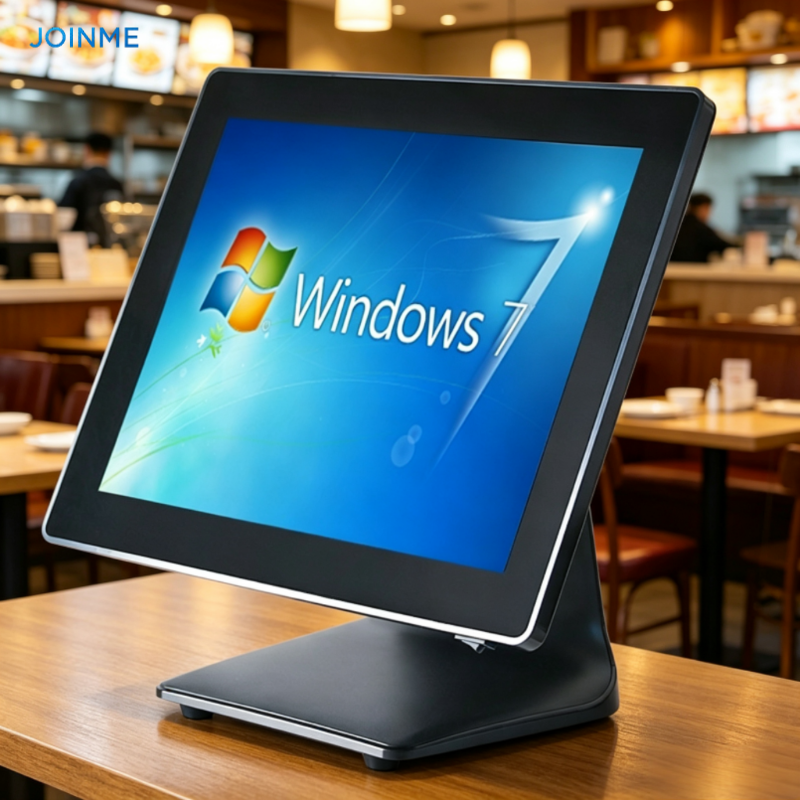 15inch LED screen Folding single touch screen all-in-one POS machine