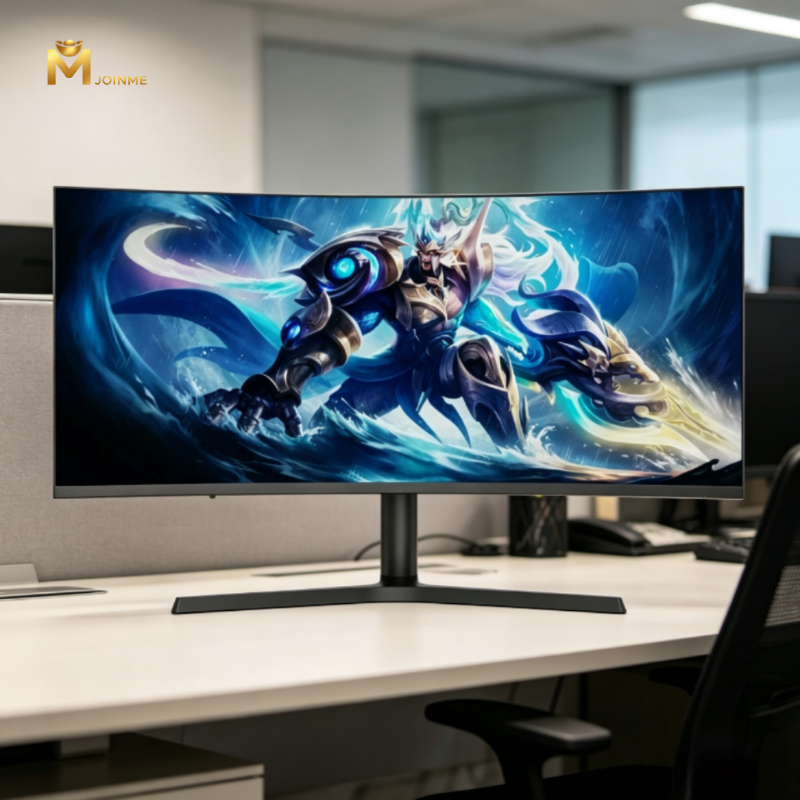 Curved display 23.8-34 inch monitor, Curved gaming display suitable for esports, office and other scenarios
