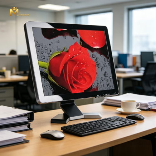 15inch capacitive touchscreen monitor with HDMI and anti-glare film option