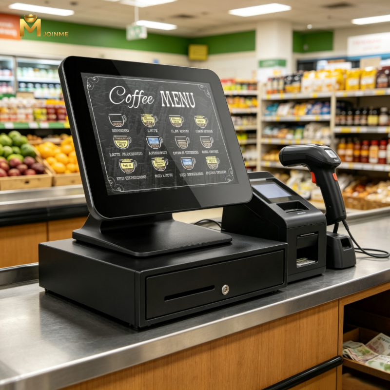15inch Aluminum Alloy Foldable Touch POS Department Store Pos Machine 15 Inch Screen Aluminum Material Windows Systems Pos Terminal Point of Sales