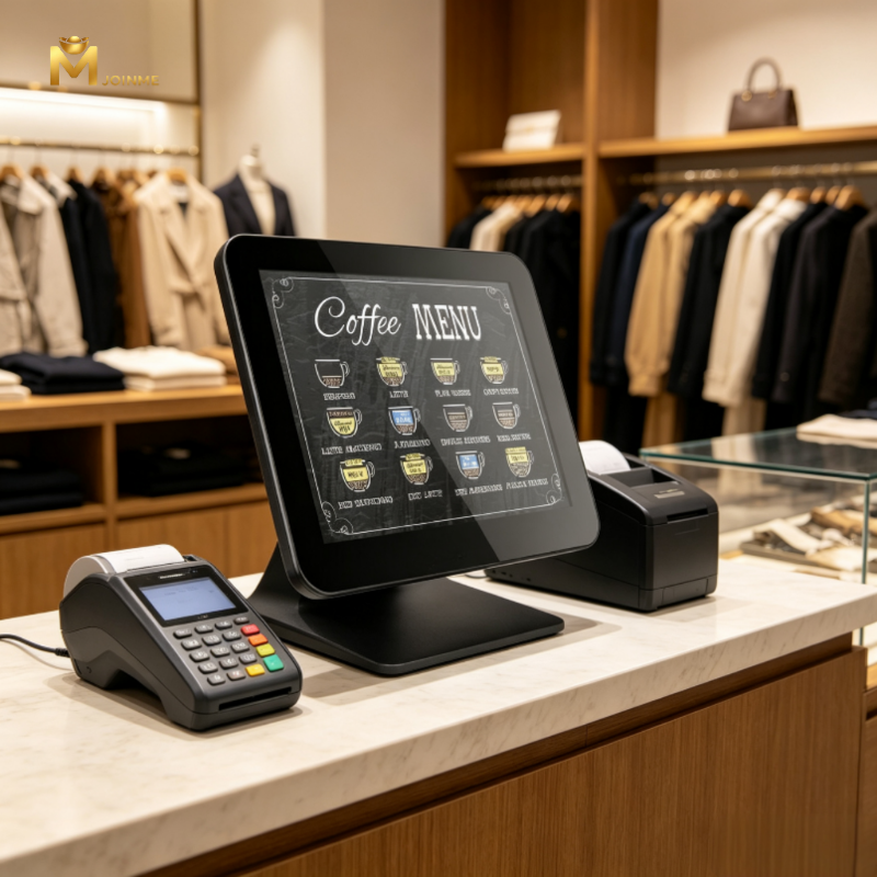 15inch Aluminum Alloy Foldable Touch POS Department Store Pos Machine 15 Inch Screen Aluminum Material Windows Systems Pos Terminal Point of Sales