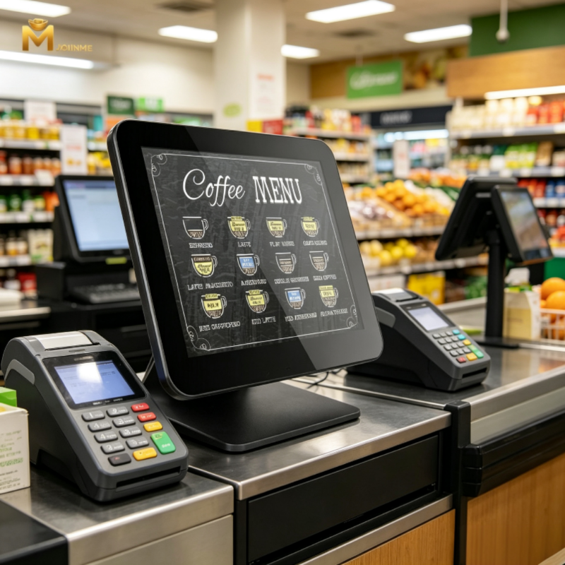 15inch Aluminum Alloy Foldable Touch POS Department Store Pos Machine 15 Inch Screen Aluminum Material Windows Systems Pos Terminal Point of Sales