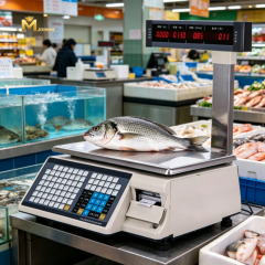 Weighing Scale for Supermarkets Electronic barcode scale, weighing platform scale, 3kg, 6kg, 15kg, 30kg electronic scale