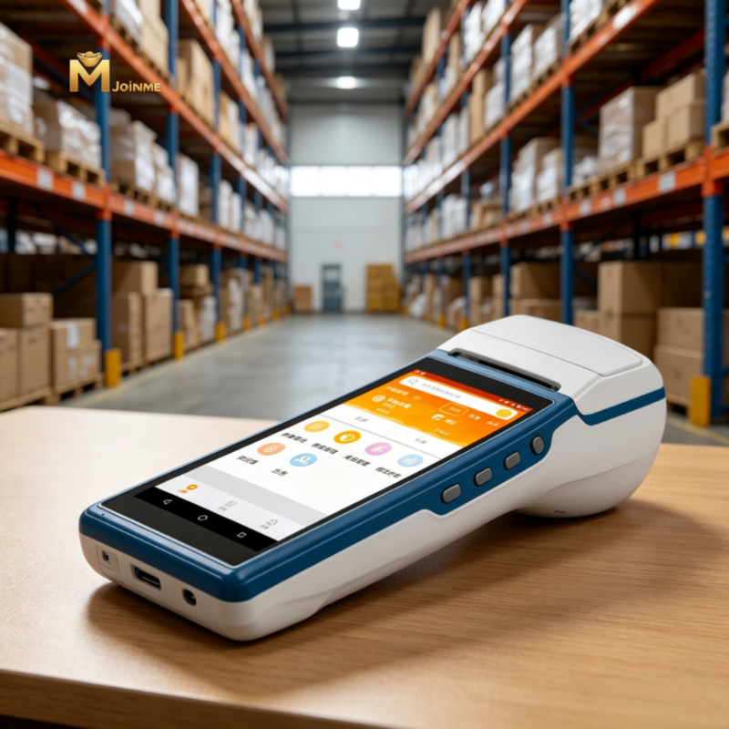 Android Handheld Smart Terminal Mobile touch POS with printer and 3G 4G sim card slot and NFC scanner