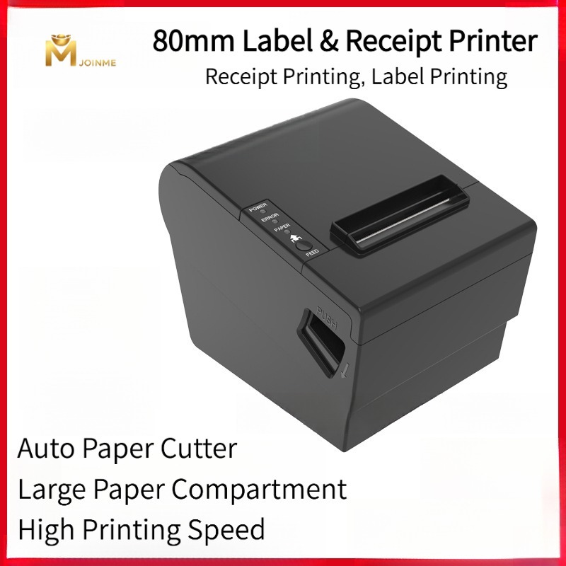 80mm usb powered thermal receipt printer thermal label printer receipt printer ticket machine barcode printer
