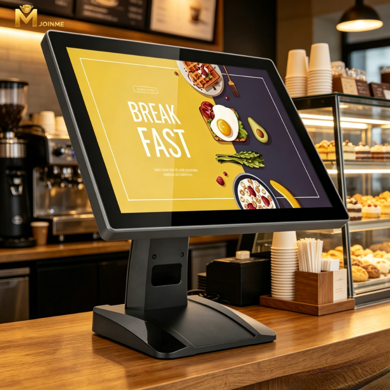 15/15.6inch Folding single touch screen all-in-one POS machine